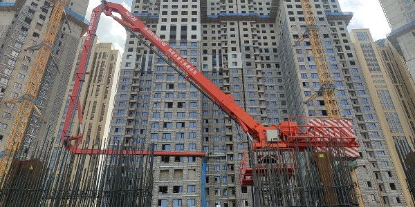 科尼樂 電梯井內爬式液壓布料機