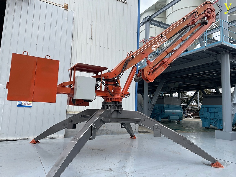 科尼樂重工移動式液壓布料機